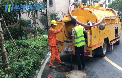 南京建邺区江心洲雨污管道清淤疏通